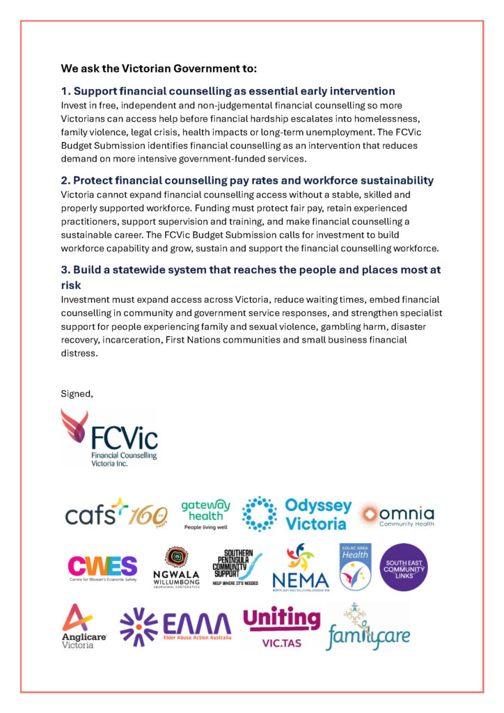 20260812_FCVic State Budget Submission_Open Letter_Final_Page_2